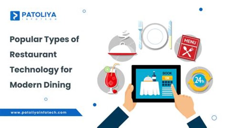 What are the types of technology used in a restaurant?