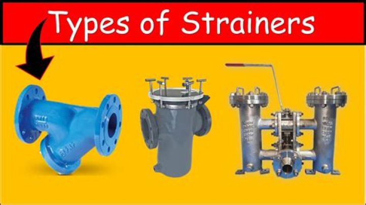 What can a strainer be used for?