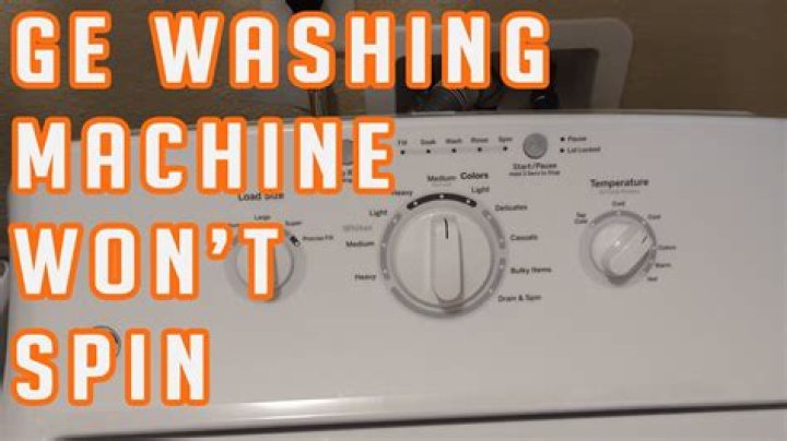 What can cause your washer to stop spinning?