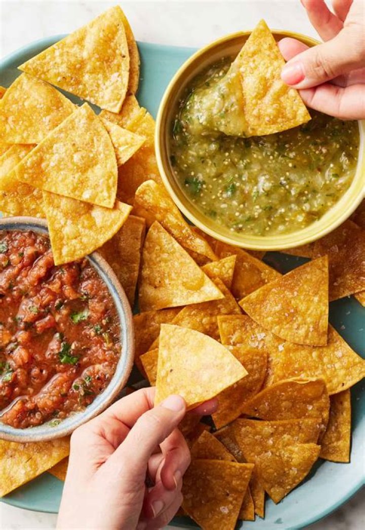 What can you dip tortilla chips in?