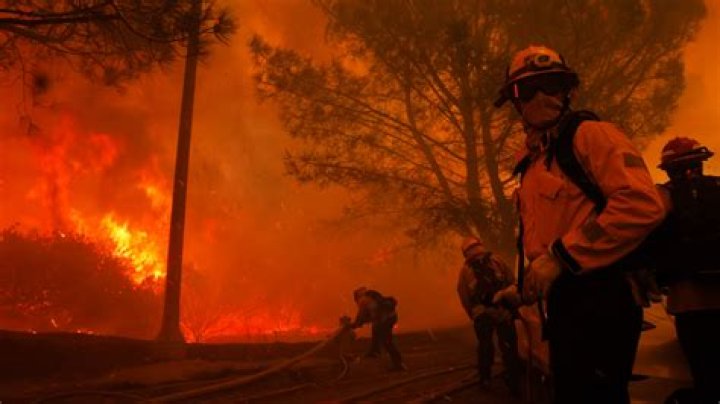 What caused the Valley fire in California?