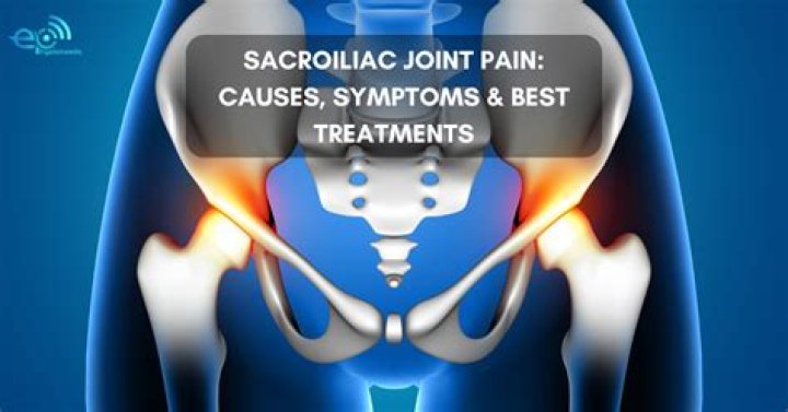 What causes pain in the sacrum?