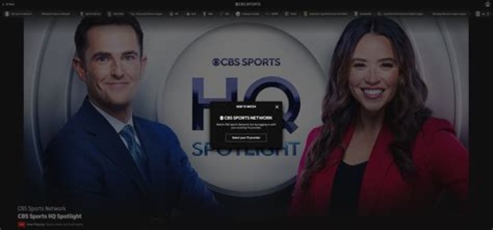 What channel is CBS Sports Channel?