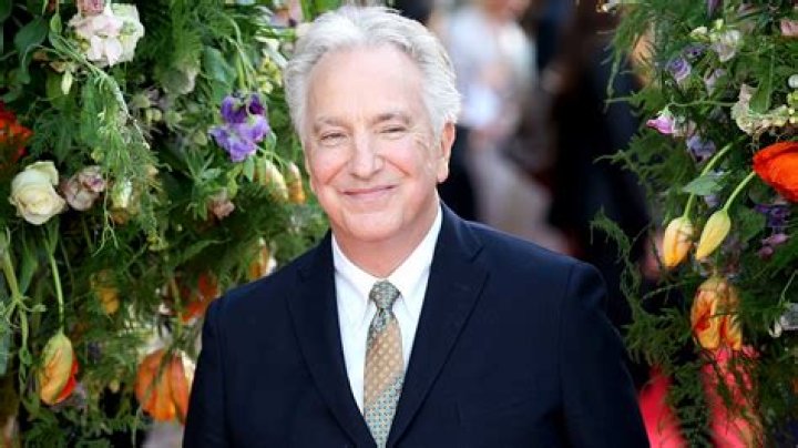 What color were Alan Rickmans eyes?