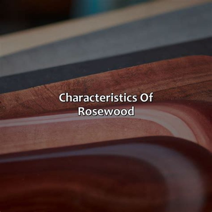 What Colour is rosewood furniture?