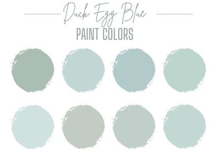 What Colours make duck egg blue?