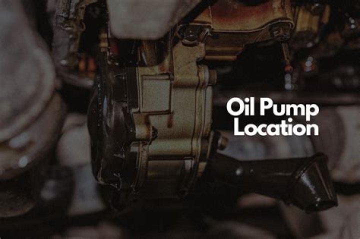 What controls the pressure in the oil pump?