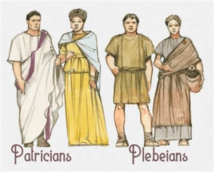 What did Roman patricians wear?