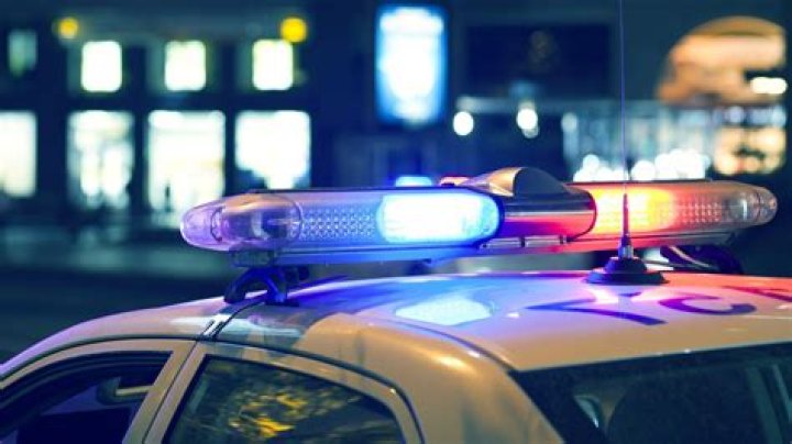 What do white lights on a cop car mean?