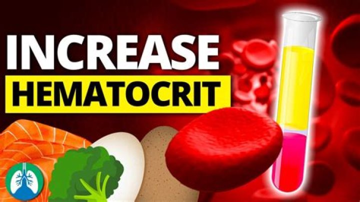 What do you do when your hematocrit is high?