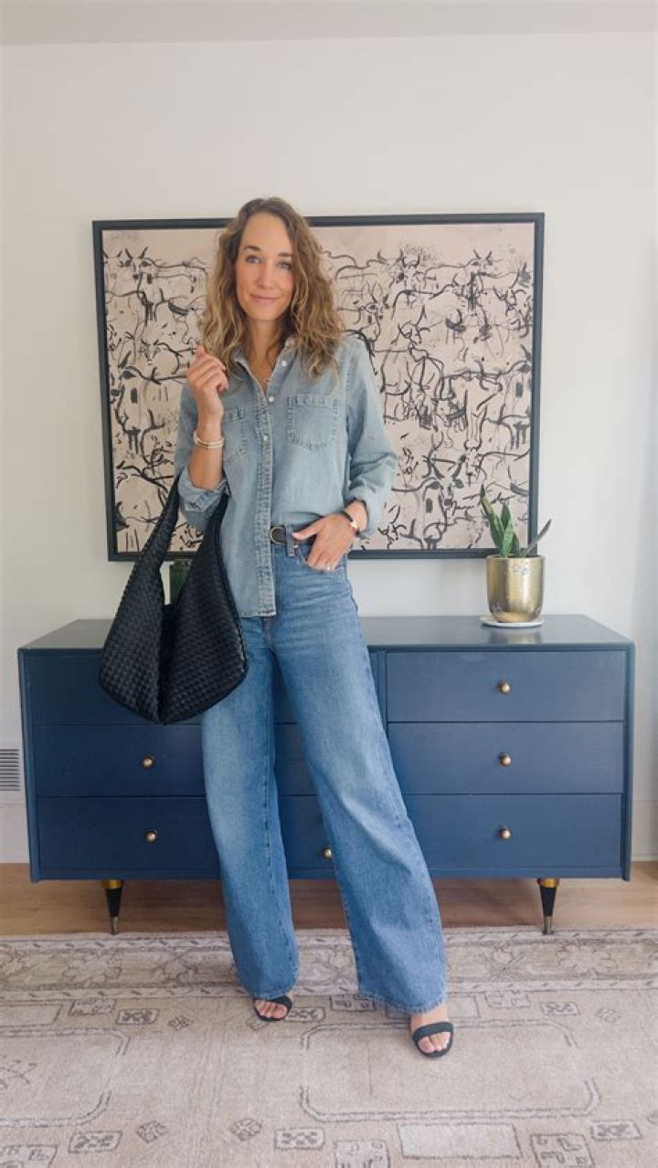 What do you wear with a wrap around skirt?
