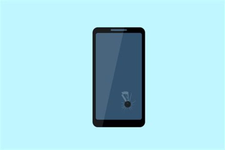 What does a black dot on your phone screen mean?