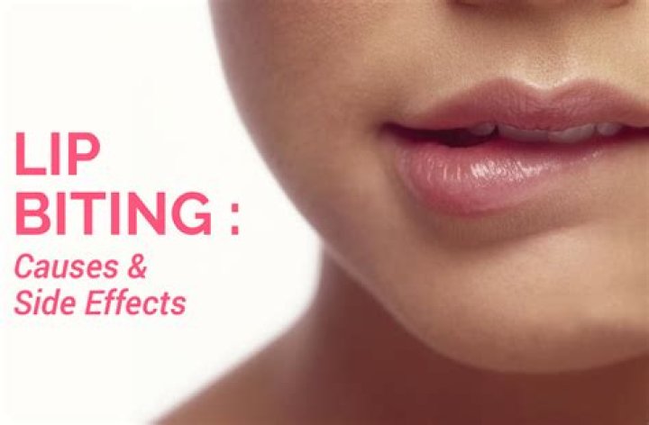 What does biting your lip mean sexually?