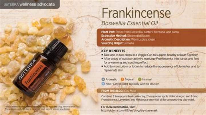 What does frankincense blend well with?