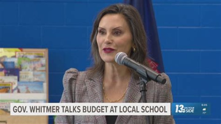 What does Gretchen Whitmer do?