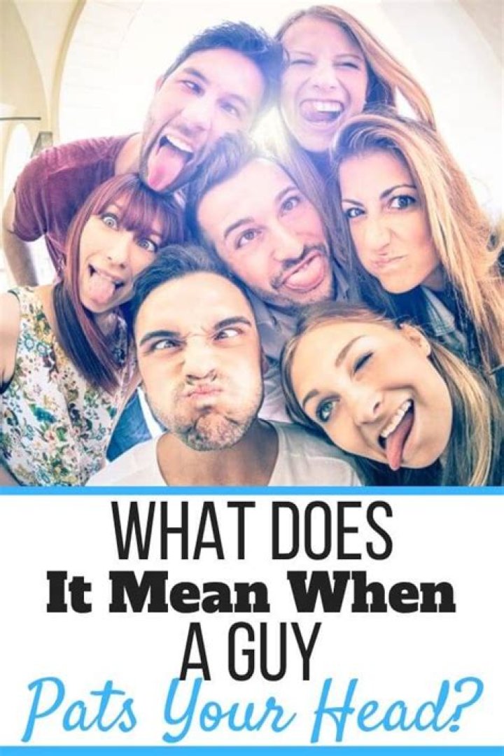 What does it mean when a guy pets your hair?