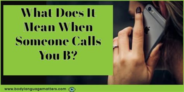 What does it mean when someone calls you a possum?