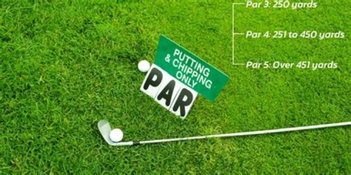 What does PAR mean in golf?