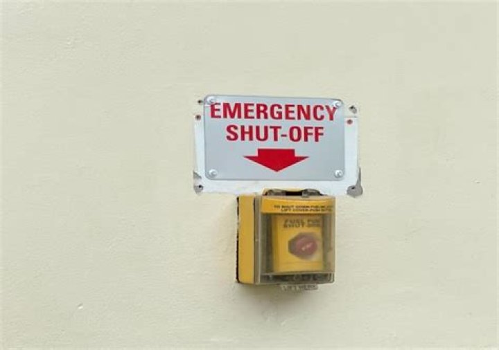 What does the emergency shut off switch do?