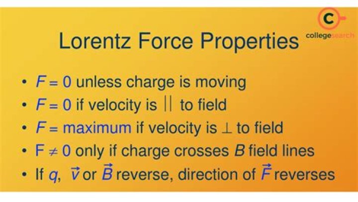 What does the Lorentz force law describe?