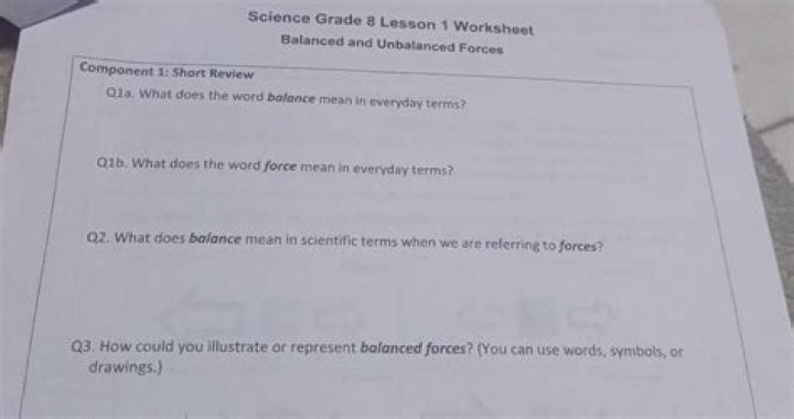 What does the word force?