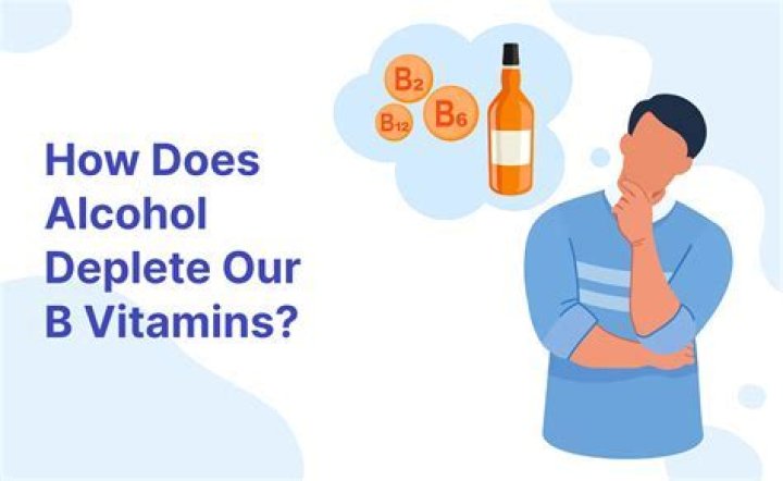 What does vitamin B do for alcoholics?