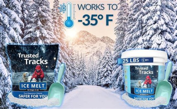 What else can you use to melt ice?