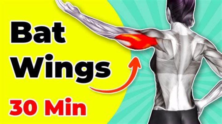 What exercise gets rid of bat wings?