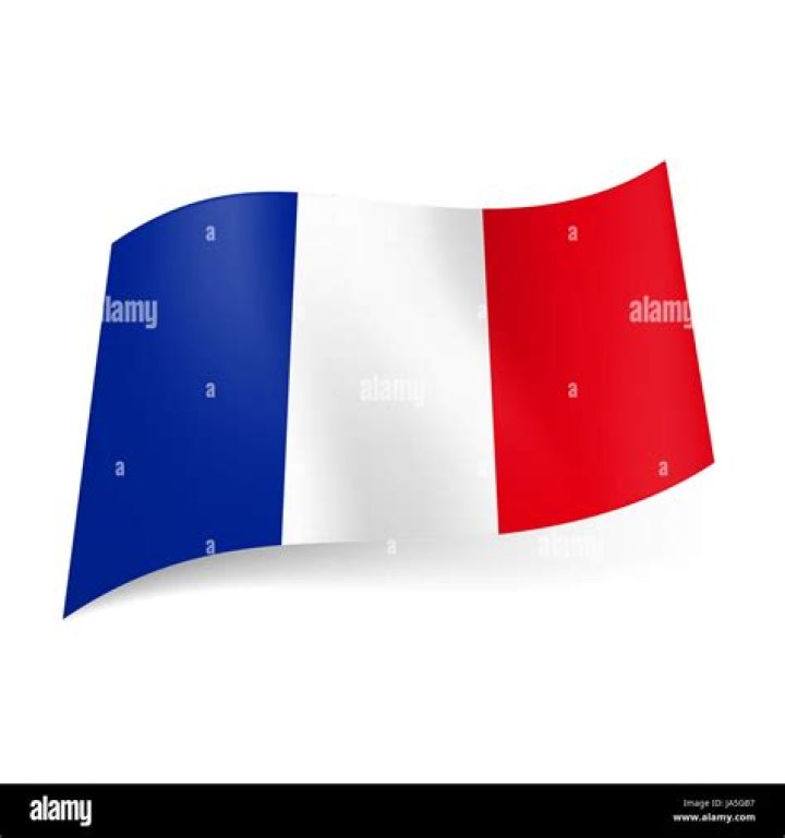 What flag is blue white and red vertical stripes?