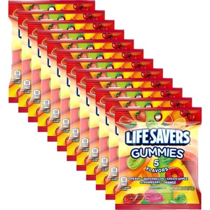 What flavors are the lifesaver gummies?