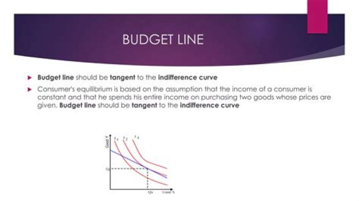What happens to the budget line when income decreases?