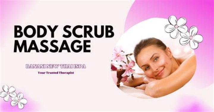 What is a body scrub massage?