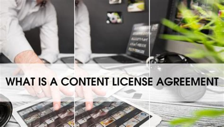 What is a content license agreement?
