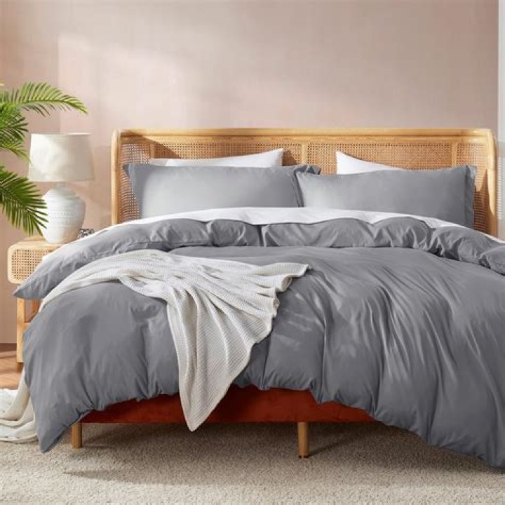 What is a duvet cover made of?