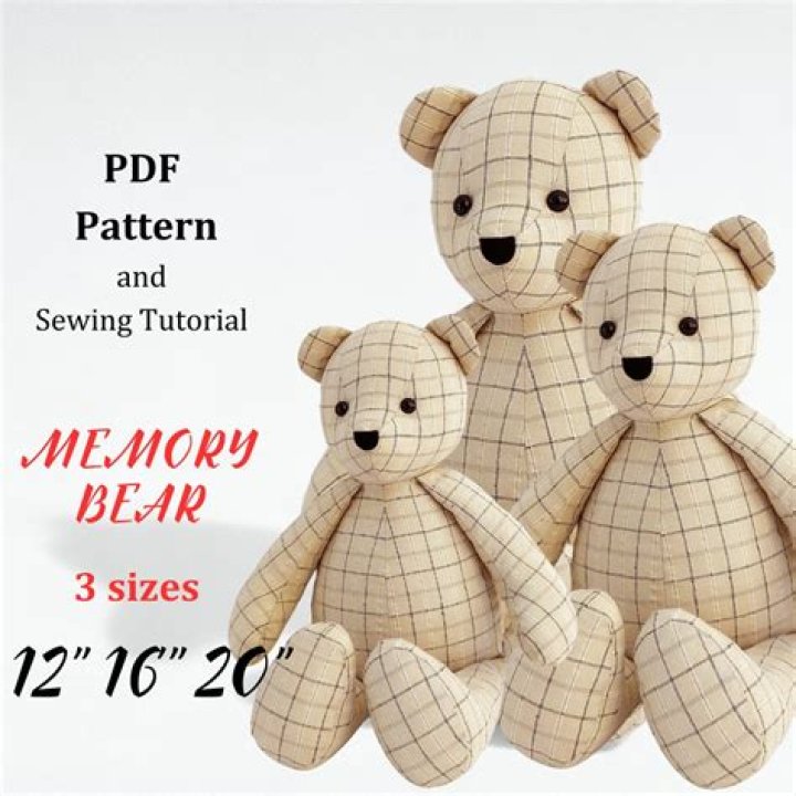 What is a memory teddy bear?