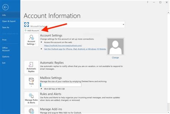 What is a Outlook account?
