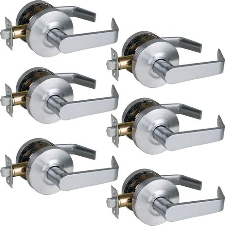 What is a passage door lever?