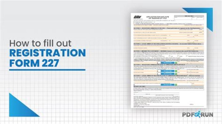 What is a reg 227?