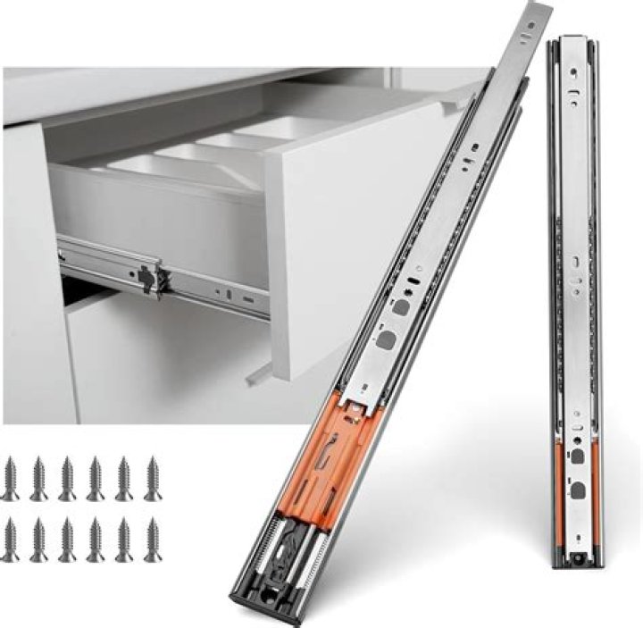 What is a soft close drawer slide?