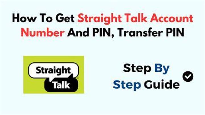 What is a Straight Talk service pin?