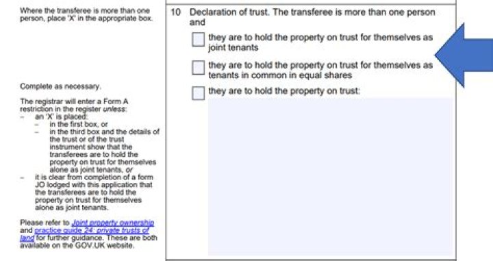 What is a tenants in common restriction?