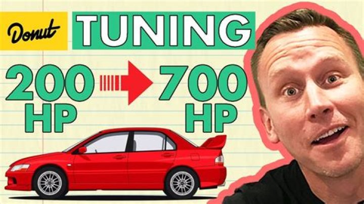 What is a tune for a car?
