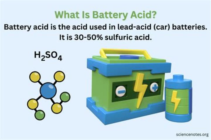 What is battery acid made of?