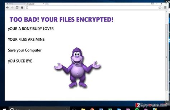 What is Bonzi Buddy virus?