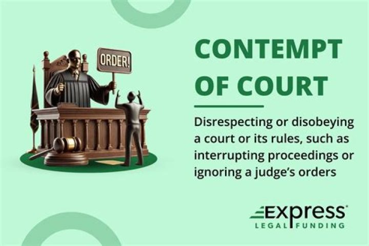 What is contempt of court in Florida?