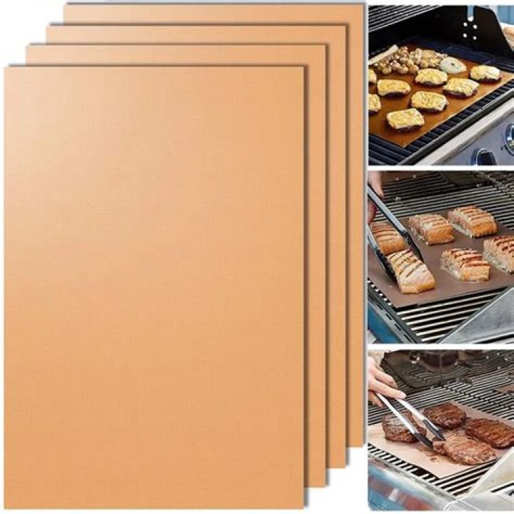 What is copper grill mat made of?