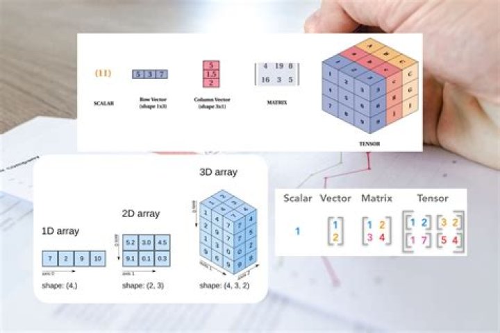 What is difference between vector and matrix?