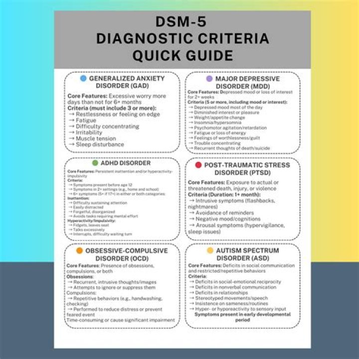 What is DSM IV TR used for?