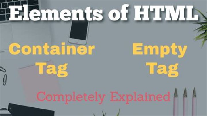What is empty tag?