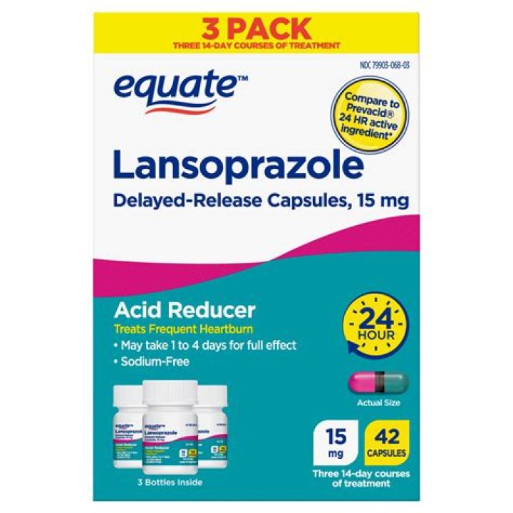 What is generic for lansoprazole?
